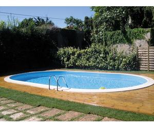 Piscine enterrée ovale Gré Madagascar - 7 x 3,2 x H 1,50 m