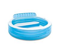 Piscine familiale avec Banquette intégrée Intex-Bleu,INTEX 57190