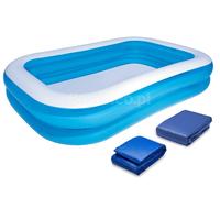 Piscine familiale gonflable 262 x 175 x 51 cm 3 en 1 Bestway 54006