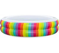 Piscine familiale gonflable Rainbow Dreams¿ 2,06 m x 2,06 m x 51 cm