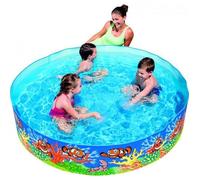Piscine - Fill 'N Fun - Poissons Corail - Diamètre 183cm - Hauteur 38cm - Autoportante
