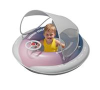 Piscine Flottante pour avec auvent - Flotteur Gonflable pour | Swim galleat avec auvent | Blow Up Float | Jouets de Piscine avec siège de sécurité réglable pour la Plage