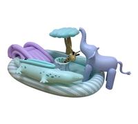 Swim Essentials | Piscine de jeux gonflable avec toboggan et accessoires