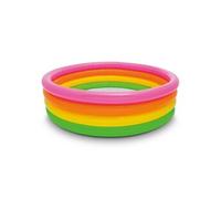 Piscine gonflable 3 anneaux 114 x 25 cm pour enfants 3+ ans 57412NP