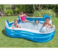 Piscine Gonflable 4 Assises Sièges Boissons Spa Intex 56475 Nouveau Modèle