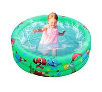 Piscine Gonflable à Trois Niveaux pour Enfant Fille et Garçon,Fontaine d'Eau,Design,Proximité Rapide - Type Green