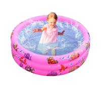 Piscine Gonflable à Trois Niveaux pour Enfant Fille et Garçon,Fontaine d'Eau,Design,Proximité Rapide - Type Pink