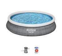 Piscine Gonflable Bestway 457 x 84 cm Gris 9677 L