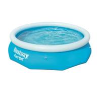 Piscine Gonflable Bestway Fast Set 305 x 76 cm, Bassin extérieur autoportant, capacité 3800 L, Jardin terrasse, Loisirs Aquatiques en Famille été détente