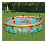 Piscine gonflable - Bestway - Paradise Palms - 457x84 cm - Gris