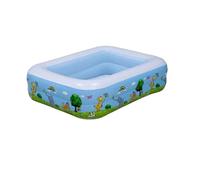 Piscine Gonflable carrée Pliable, Jolie Piscine for la Famille, Peu encombrante for Le Jardin(1.2M)