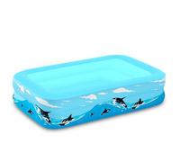 Piscine Gonflable Carrée pour Enfants - Pataugeoire Intérieure et Extérieure