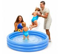 Piscine Gonflable De Baignade Pour Enfants 60" Ronde Avec Eau
