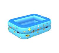 Piscine gonflable de haute qualité pour enfants,pataugeoire à usage domestique,grande taille,bulle astronomique carrée pour bébé - Type C 120CM