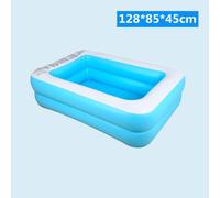 Piscine gonflable de haute qualité pour enfants,pataugeoire à usage domestique,grande taille,bulle astronomique carrée pour bébé - Type 128CM