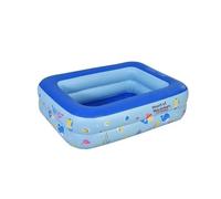 Piscine Gonflable d'été, Jouet Aquatique, Dessin animé, bac à Sable, extérieur, Convivial, Facile Installer(Bag 1.5 m Two-Layer Pool (150 * 110 * 35cm) 22 Pieces per Box)