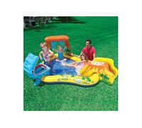 Intex Piscine gonflable Dinosaur Play Center 249x191x109 cm 57444NP, centre de jeux de piscine G