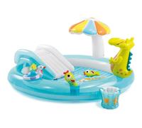 Intex Pools Centre de jeu piscine Crocodile avec toboggan Multicolore 201 x 17 x 84 cm