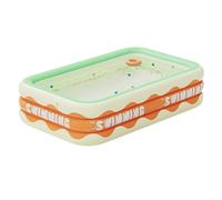 Piscine Gonflable Familiale - Piscine 3 Couches Cour Piscine, Salon d'eau Épaissie | Grande De Jardin pour Adultes D'été Amusant, Salle De Bain en Plein Air