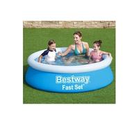 Piscine gonflable Fast Set ronde 183x51 cm bleu, piscine facile à installer, piscine hors sol,, piscine