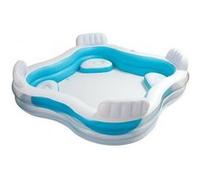 Piscine carré avec sièges 229x229x66cm