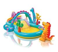 Piscine gonflable - Intex - Dinoland Play Center - 333x229x112 cm - Capacité 280L - Poids max 81kg