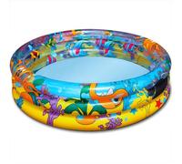 Piscine gonflable océan life - BESTWAY - 102 x 25 cm - Enfant - Bleu