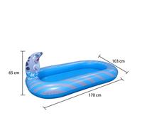 Piscine Gonflable Pliable Pour Enfants,Baignoire Pour Bébé,Arroseur De Requin De Dinosaure Extérieur,Tapis De Jeu,Jouets D'eau Pour Enfants - Type No.3919