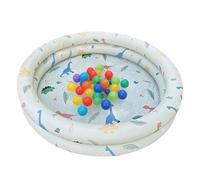 Piscine Gonflable pour | Bassin Décathlon Extérieur | à Couleurs Vives avec Coussins Flottants pour Plage Jardin Terrasse