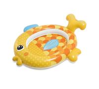 Piscine gonflable pour bébé en forme de poisson rouge ¿ Bouée réutilisable pour les tout-petits, idéale pour s'amuser en été ¿ 140 cm ¿ Expédition rapide au Royaume-Uni