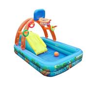 Piscine Gonflable pour Centre De Jeux | Piscine Gonflable pour | Panier De Basket De Piscine pour Garçons Filles, Piscine pour pour Fête Aquatique dans Le Jardin