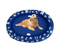 Piscine Gonflable pour Chiens - Portable, Pliable pour Animaux De Compagnie, 750 G | Radeau De Natation Anti-Rayures, Conteneur De Liquide Pliable pour Réservoir De Lavage pour