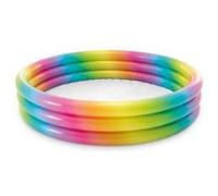 Piscine gonflable pour enfant arc-en-ciel Intex ø1,74m