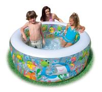 Piscine D152x56cm barrière de corail fond gonflable