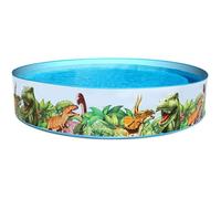 Piscine Gonflable pour Enfants - BESTWAY - Dinosaures - 244x46 cm - 2074 L - PVC