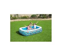 Bestway Piscine gonflable pour enfants Bleu 229x152x56 cm