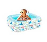Piscine gonflable pour enfants | Piscine pour tout-petits, petit gonfleur - peut fournir aux enfants une piscine de jouets, piscine à balles océaniques, piscine de sable, piscine de pêche taureaux en
