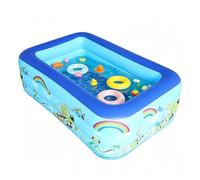 Piscine Gonflable pour | Jouet Eau Renforcée,Piscine Gonflable Avec Fonction Piscine À Balles,pour Les Élèves Parents Garçons Tout-Petits Jardin Fête D'anniversaire Appartement