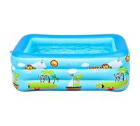 Piscine gonflable pour , pliable, résistante aux UV et portable, grande piscine extérieure carrée, pour adultes et , par temps chaud, intérieur, extérieur, terrasse, jardin, pelouse