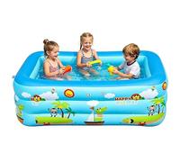 Piscine gonflable pour , pliable, résistante aux UV et portable, grande piscine gonflable d'extérieur carrée, pour adultes et , par temps chaud, intérieur, extérieur, terrasse, jardin