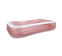 Piscine gonflable rectangulaire - Intex - Givrée Rose - 305x183x56cm