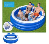 7'7" x 7'2" x 31"/2.31m x 2.19m x 79cm Splash Paradise Family Pool