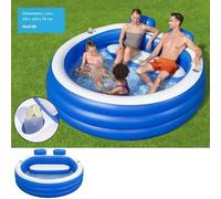 Piscine Gonflable Splash Paradise Family Avec Sièges +6ans