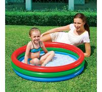 Piscine Gonflable Splash & Play Jardin Extérieur 3 Anneaux - 102cm