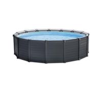 Piscine tubulaire Intex Graphite 4,78 x h1,24m