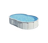 Piscine Gre acier en huit Varadero - 520 x 350 x H 122 cm (Filtre à sable)