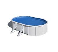 Piscine Gre acier ovale Atlantis 634 x 399 x H 132 cm (Filtre à sable)