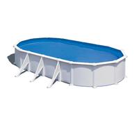 Piscine Gre acier ovale Atlantis - 800 x 470 x H 132 cm (Filtre à sable)
