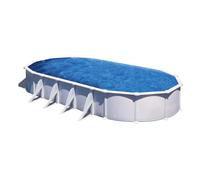 Piscine acier Gré ovale Atlantis 920 x 505 x H.132 cm - Filtre à sable