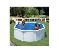 Piscine acier Gré ronde Bora-Bora Ø 320 x 122 cm - Filtre à cartouche